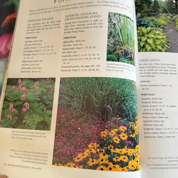 Sunset Annuals and Perennials | 2002 | Vintage Gardening Book - Picture 4 of 10